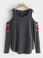 OEM Ladies Grey T-Shirts