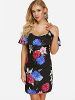 ODM Ladies Short Sleeve Mini Dresses
