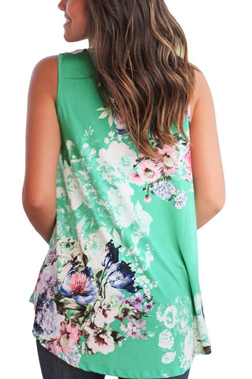 Custom Ladies Blue Camis