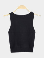 NEW FEELING Womens Black Camis