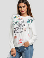 ODM Ladies Long Sleeve Top