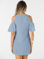 NEW FEELING Womens Blue Mini Dresses