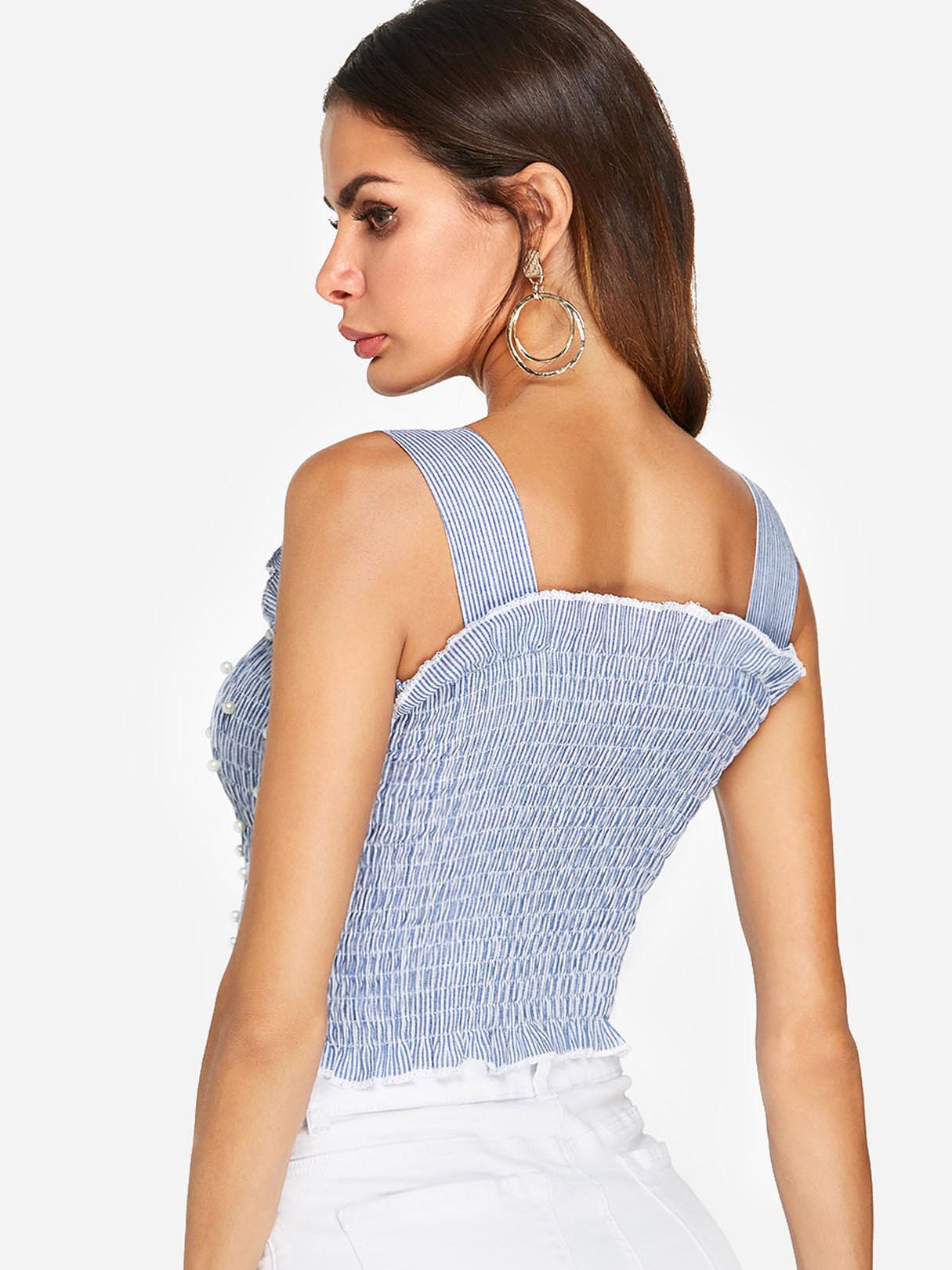 NEW FEELING Womens Blue Camis