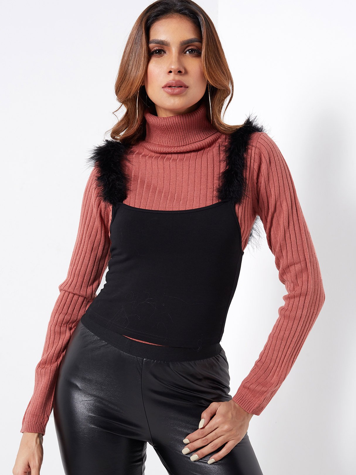 OEM Ladies Black Camis