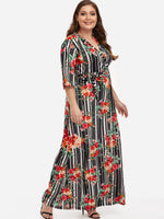 OEM Ladies Black Plus Size Dresses