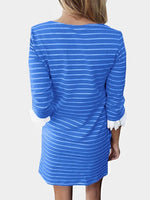 NEW FEELING Womens Blue Mini Dresses