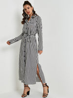 OEM Ladies Black Shirt Dresses