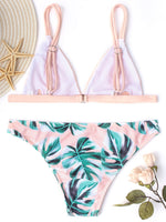 Halter Top Bikini Set