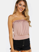 OEM Ladies Light Pink Camis