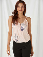 OEM Ladies Pink Camis