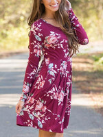 OEM Ladies Rose Floral Dresses