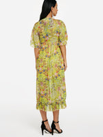 NEW FEELING Womens Yellow Maxi Dresses