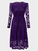 Custom Wrap Dress Silver