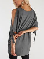 NEW FEELING Womens Grey T-Shirts