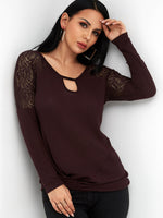 OEM Ladies Burgundy T-Shirts