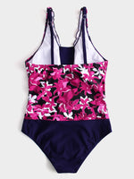 NEW FEELING Womens Fuchsia One-Pieces