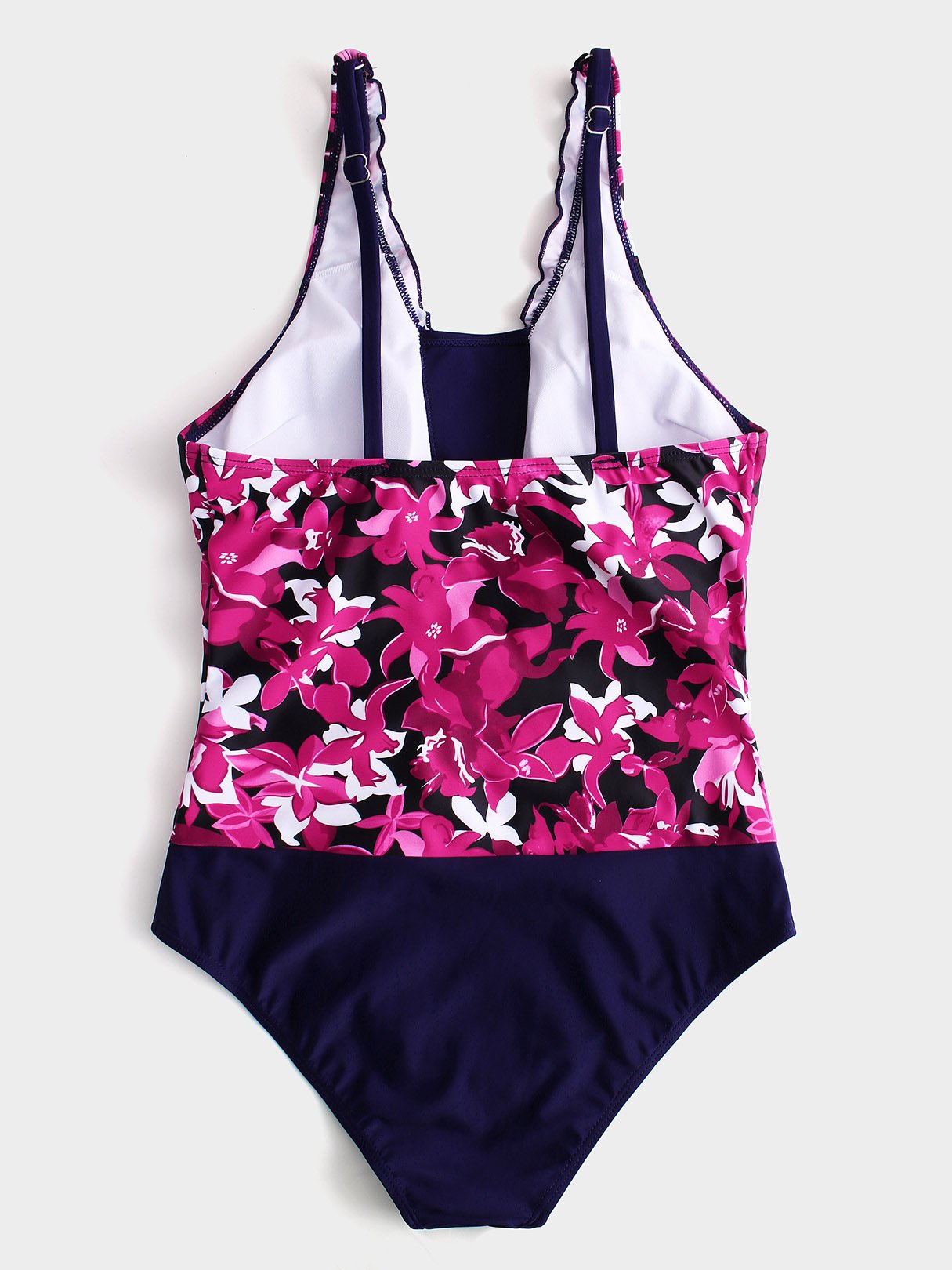 NEW FEELING Womens Fuchsia One-Pieces