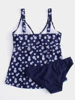 NEW FEELING Womens Navy Tankinis