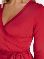 ODM Ladies 3/4 Sleeve Maxi Dress