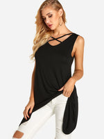 OEM Ladies Black Camis