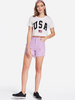 OEM ODM Womens Short Sleeve T-Shirts