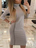 ODM Ladies 3/4 Sleeve Midi Dress