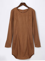 OEM Ladies Khaki Mini Dresses