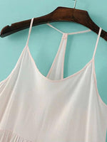 OEM Ladies Beige Mini Dresses