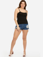 OEM ODM Womens Sleeveless Plus Size Tops