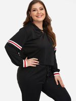 OEM Ladies Black Plus Size Tops