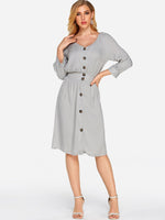 OEM ODM Womens 3/4 Sleeve Dresses