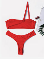Blue Triangle Bikini