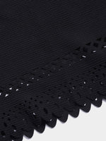 Custom Ladies Plus Size Black Tops