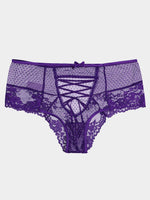 NEW FEELING Womens Purple Plus Size Intimates