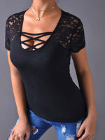 OEM Ladies Black T-Shirts