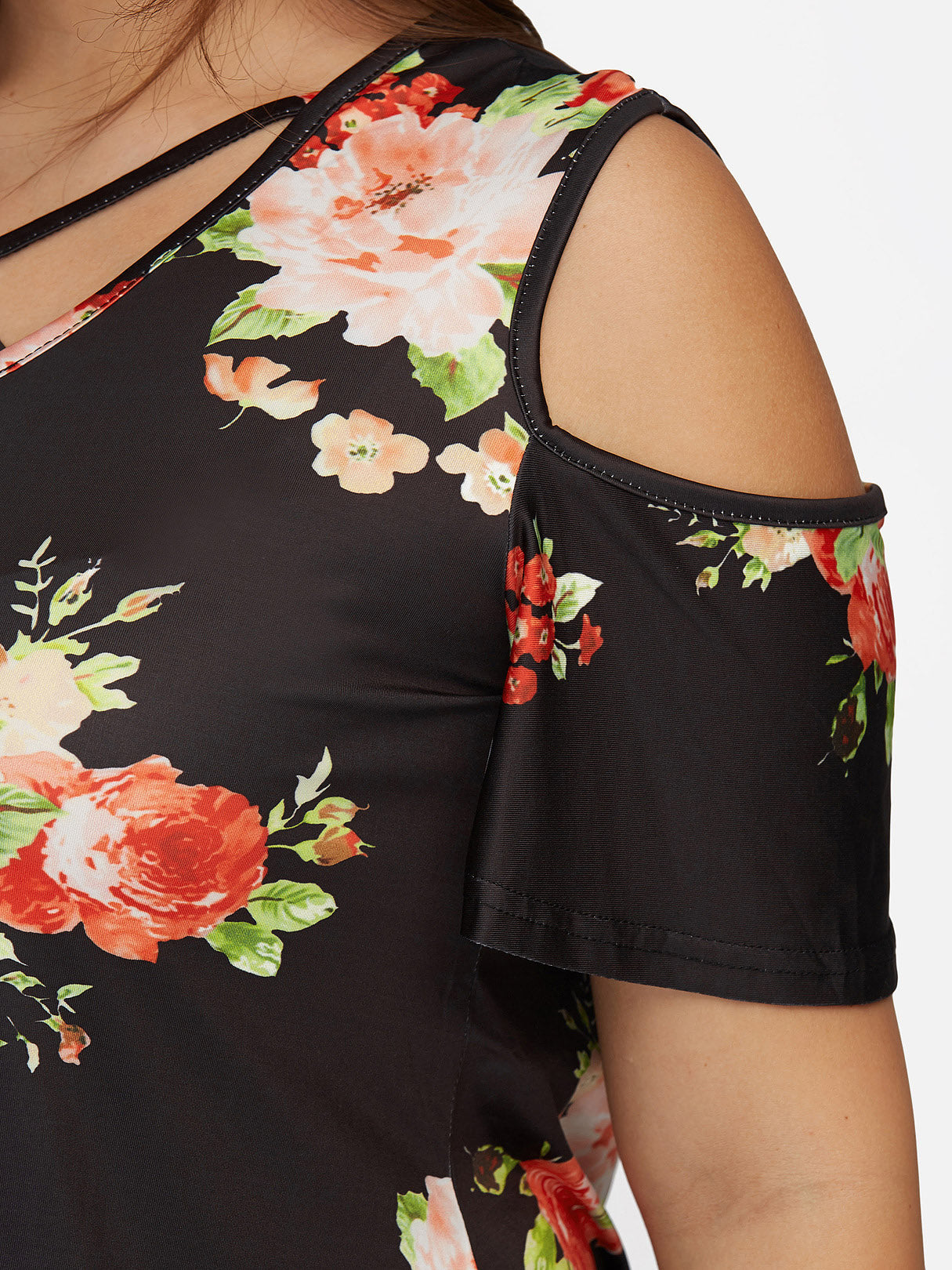 ODM Ladies Short Sleeve Plus Size Tops