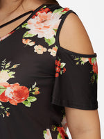 ODM Ladies Short Sleeve Plus Size Tops