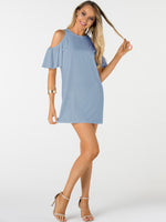 OEM ODM Womens Short Sleeve Mini Dress