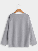 NEW FEELING Womens Grey T-Shirts