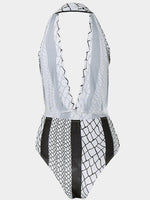 NEW FEELING Womens Black One-Pieces
