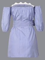 OEM Ladies Blue Sexy Dresses