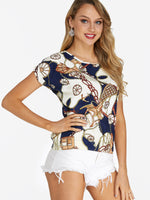 OEM Ladies Beige T-Shirts