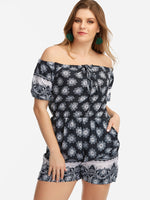 NEW FEELING Womens Floral Plus Size Bottoms