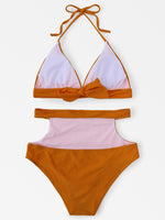 NEW FEELING Womens Coffee Bikinis