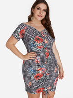 OEM Ladies Multi Plus Size Dresses