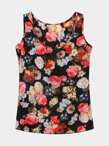 Wholesale Floral Print Tank Top