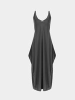 Wholesale V-Neck Sleeveless Black Dresses