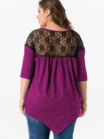 Custom Plus Size Ladies Tops Blouses