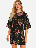 ODM Ladies Half Sleeve Mini Dress