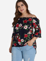 OEM Ladies Black Plus Size Tops